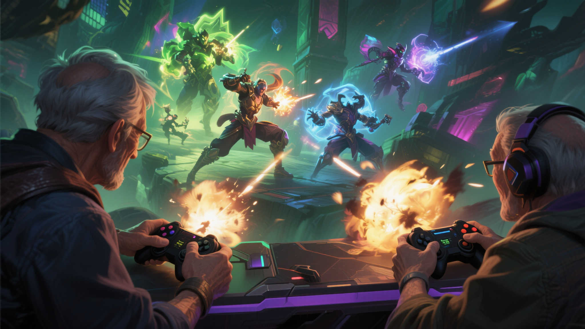 年长玩家体验《光与影》:操作难度大 盼望重返青春时光! 年长玩家体验《光与影》:操作难度大 盼望重返青春时光!